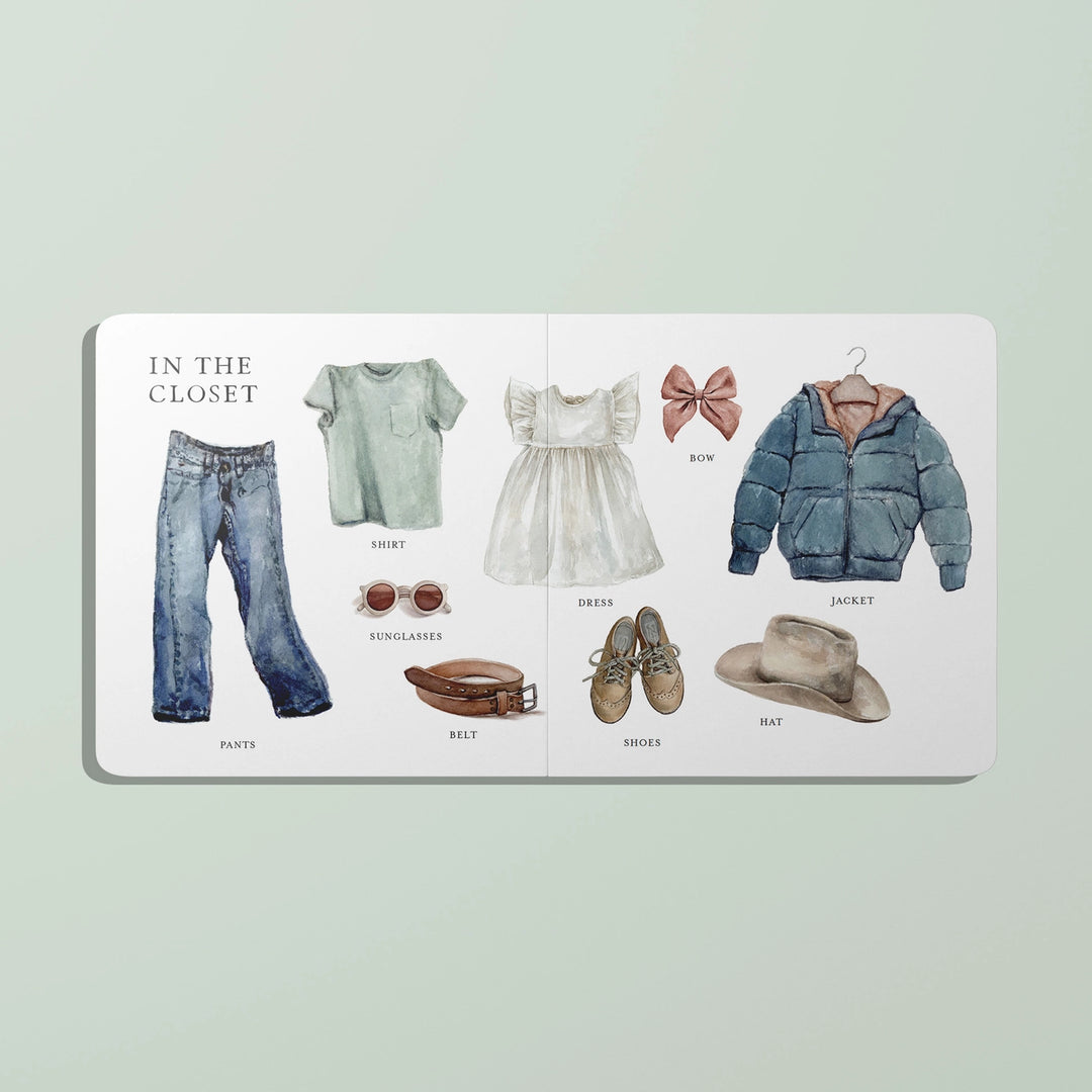 Paige Tate & Co. - Our Big Book of First Words - Mabel & Fox