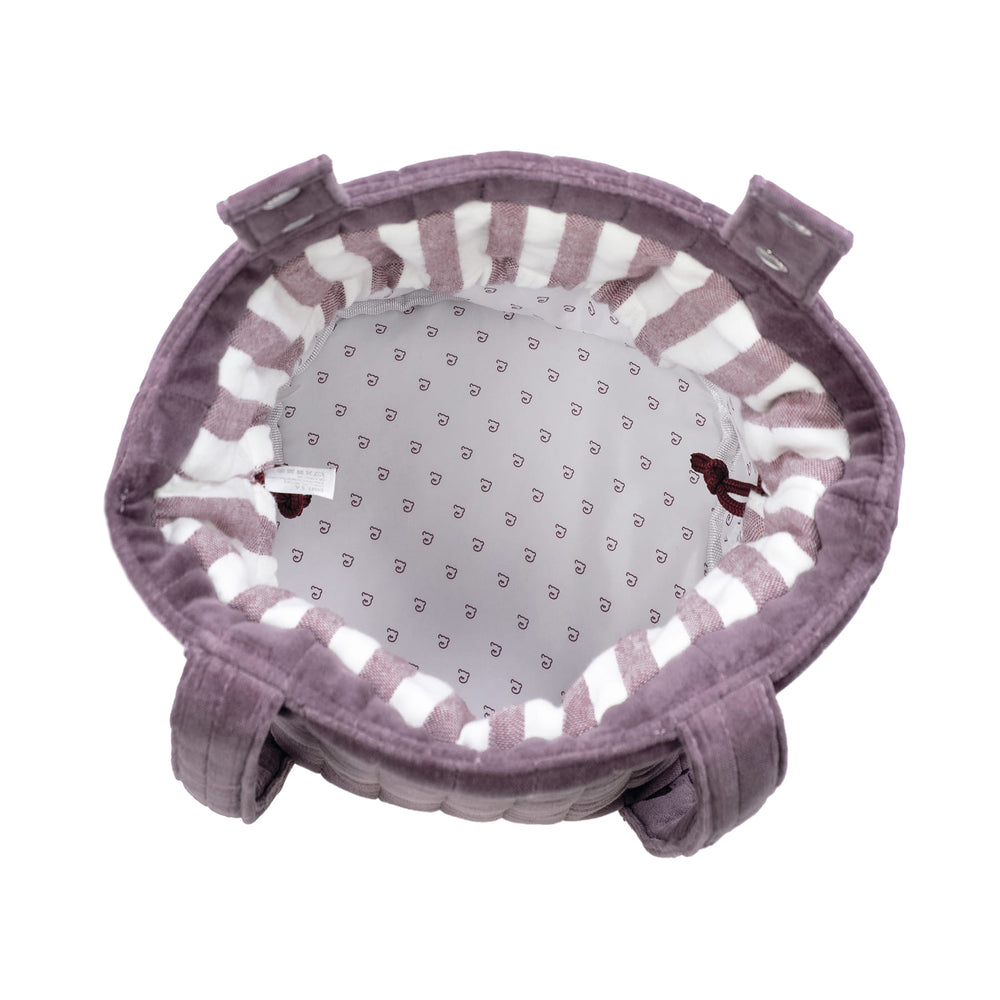 Pasito a Pasito - Bucket Bag - Cherry Velvet - Mabel & Fox