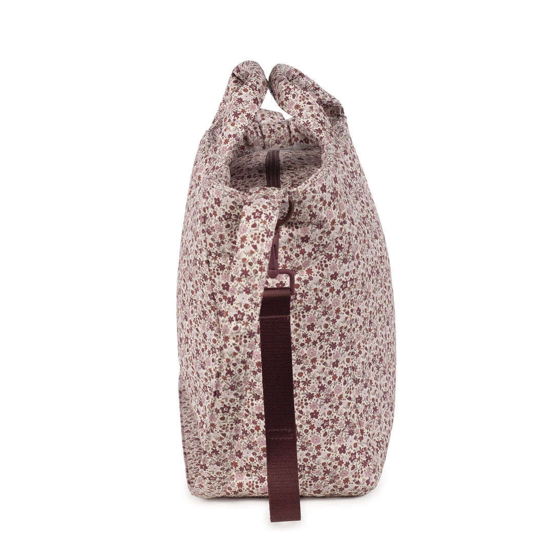 Pasito a Pasito - Changing Bag - Cherry Flowers - Mabel & Fox