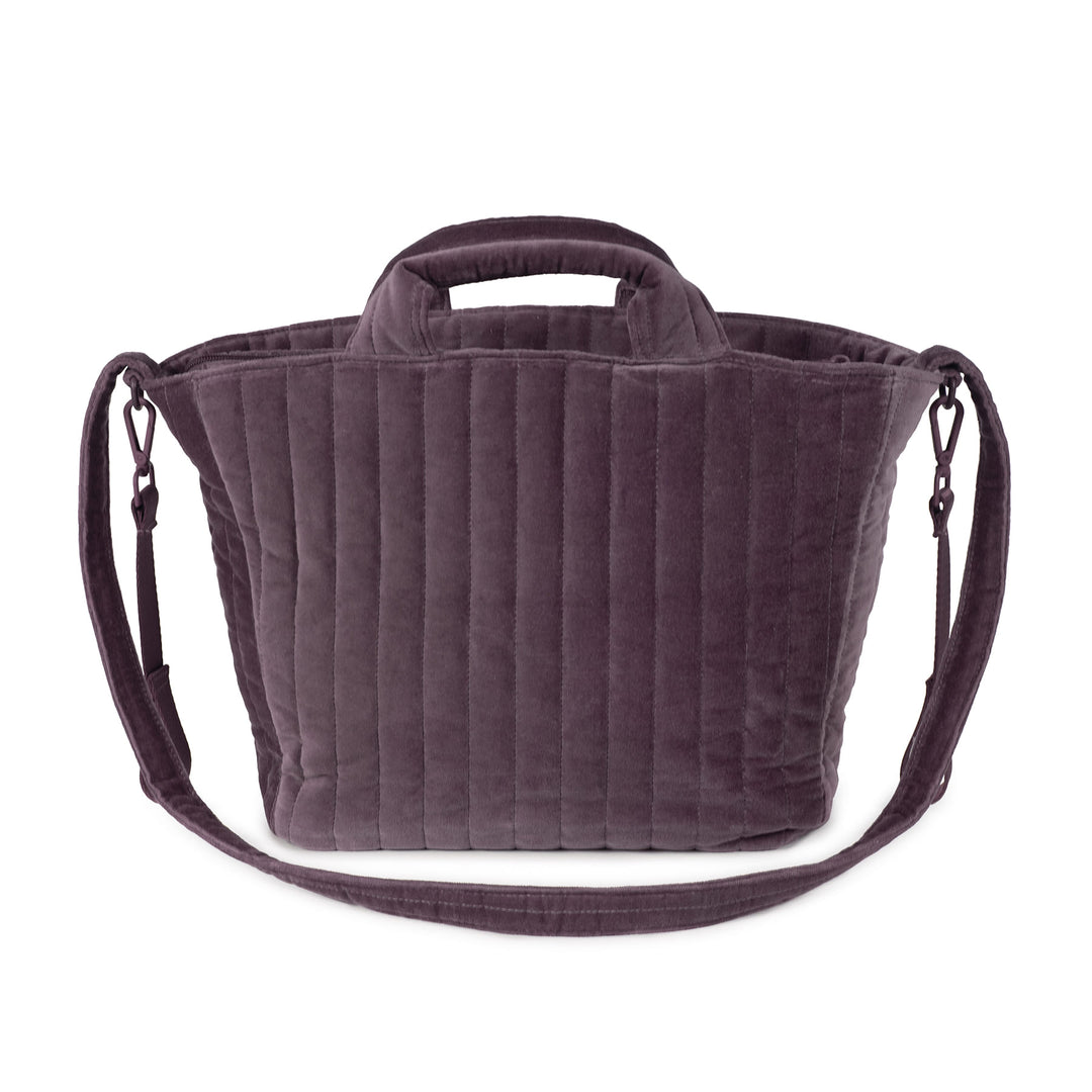 Pasito a Pasito - Changing Bag - Cherry Velvet - Mabel & Fox