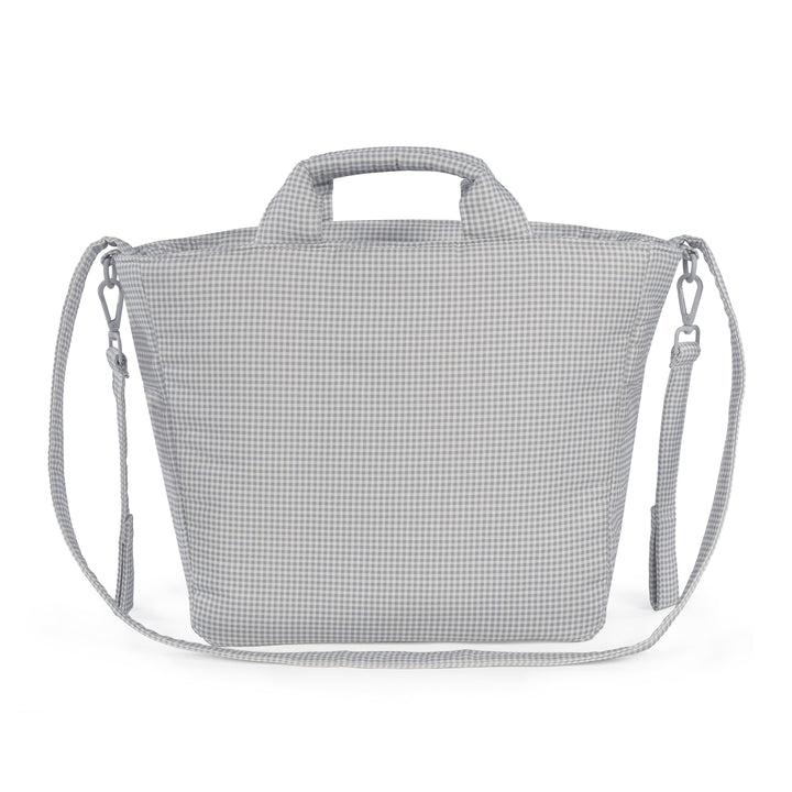 Pasito a Pasito - Changing Bag - Little Bloom Vichy Grey - Mabel & Fox