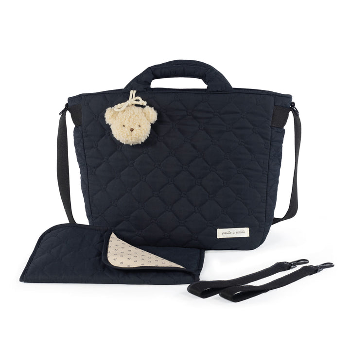 Pasito a Pasito - Changing Bag - Paddington Black - Mabel & Fox