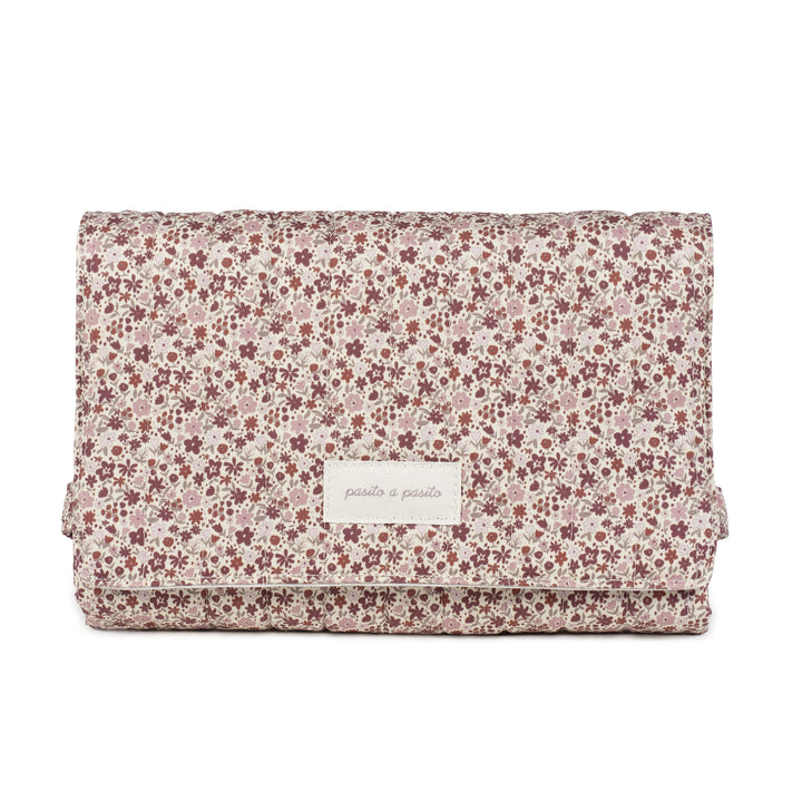 Pasito a Pasito - Changing Mat - Cherry Flowers - Mabel & Fox