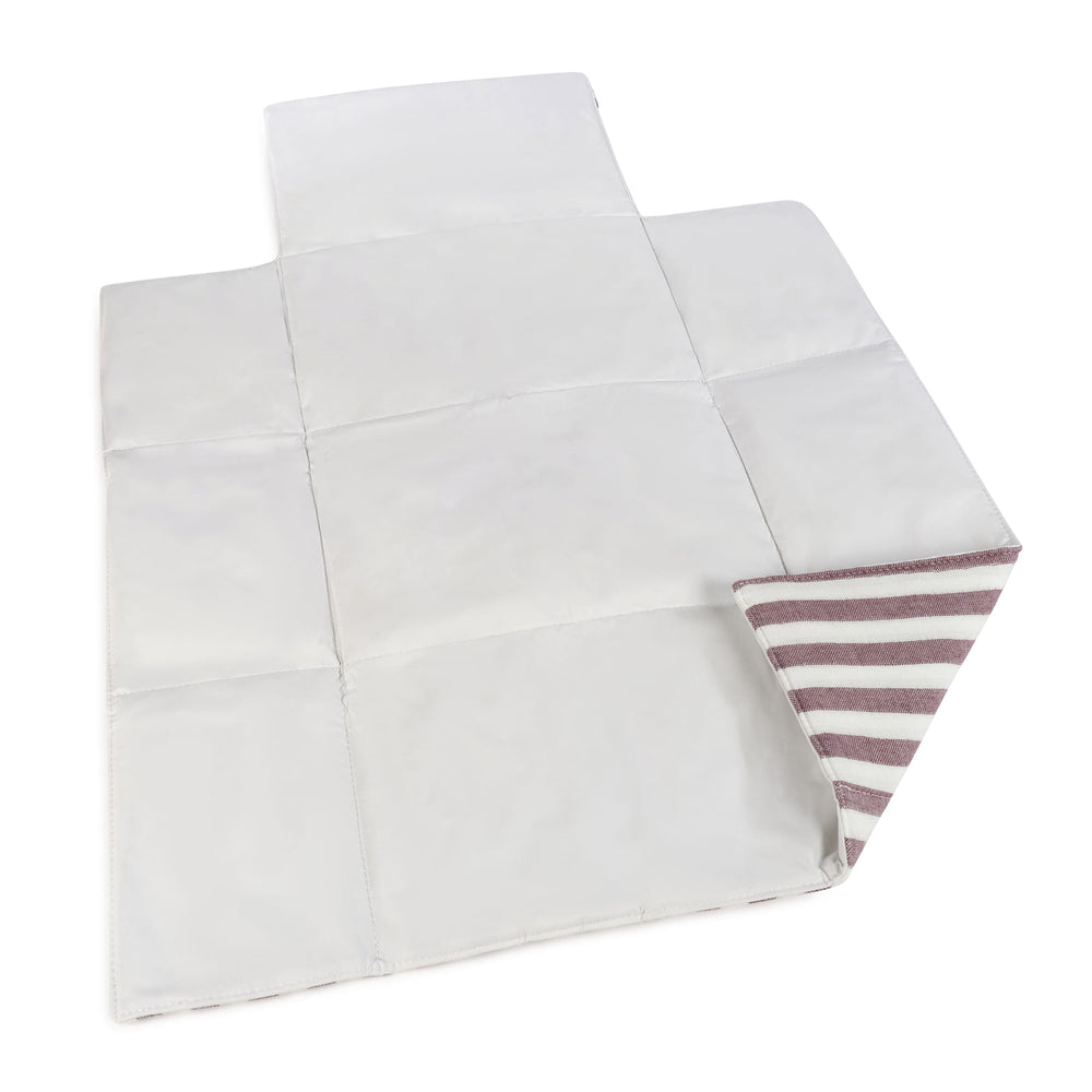 Pasito a Pasito - Changing Mat - Cherry Stripes - Mabel & Fox