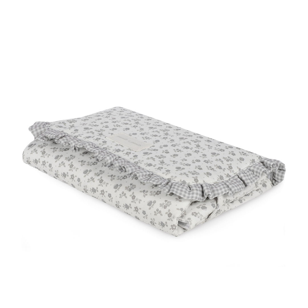 Pasito a Pasito - Changing Mat - Little Bloom Grey Flower - Mabel & Fox