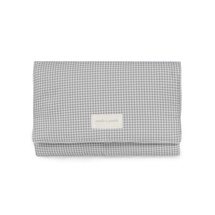 Pasito a Pasito - Changing Mat - Little Bloom Vichy Grey - Mabel & Fox