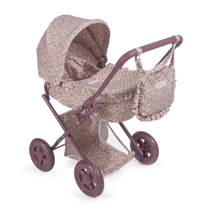 Pasito a Pasito - Doll Pram - Cherry Flowers - Mabel & Fox