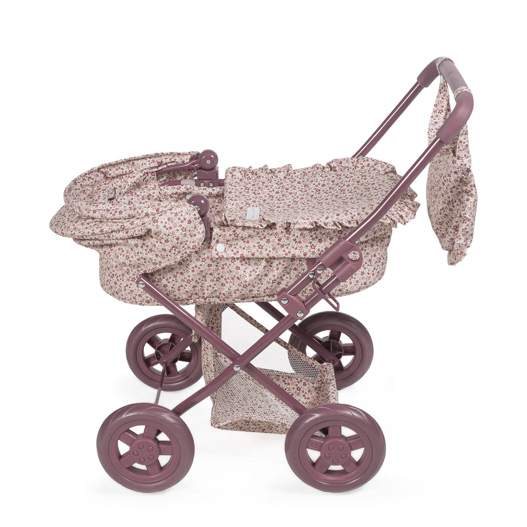 Pasito a Pasito - Doll Pram - Cherry Flowers - Mabel & Fox