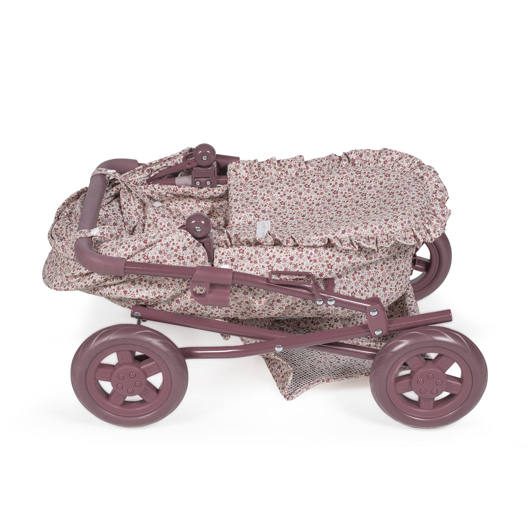 Pasito a Pasito - Doll Pram - Cherry Flowers - Mabel & Fox