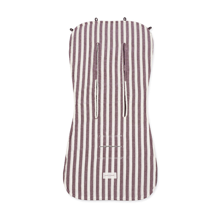 Pasito a Pasito - Seat Liner - Cherry Stripes - Mabel & Fox