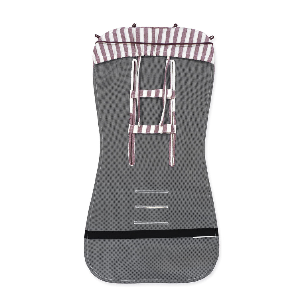 Pasito a Pasito - Seat Liner - Cherry Stripes - Mabel & Fox