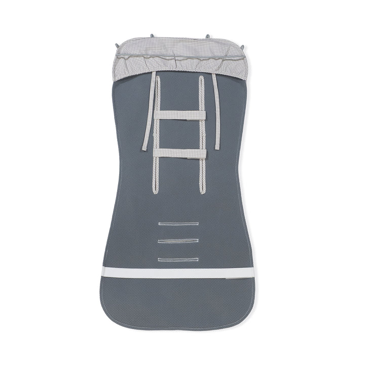 Pasito a Pasito - Seat Liner - Little Bloom Vichy Grey - Mabel & Fox