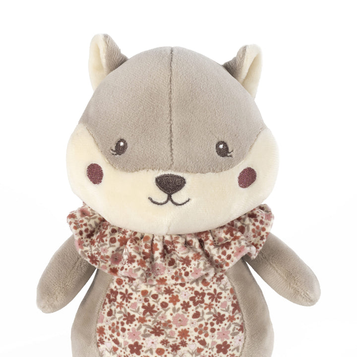 Pasito a Pasito - Soft Toy - Cherry Flowers Squirrel - Mabel & Fox