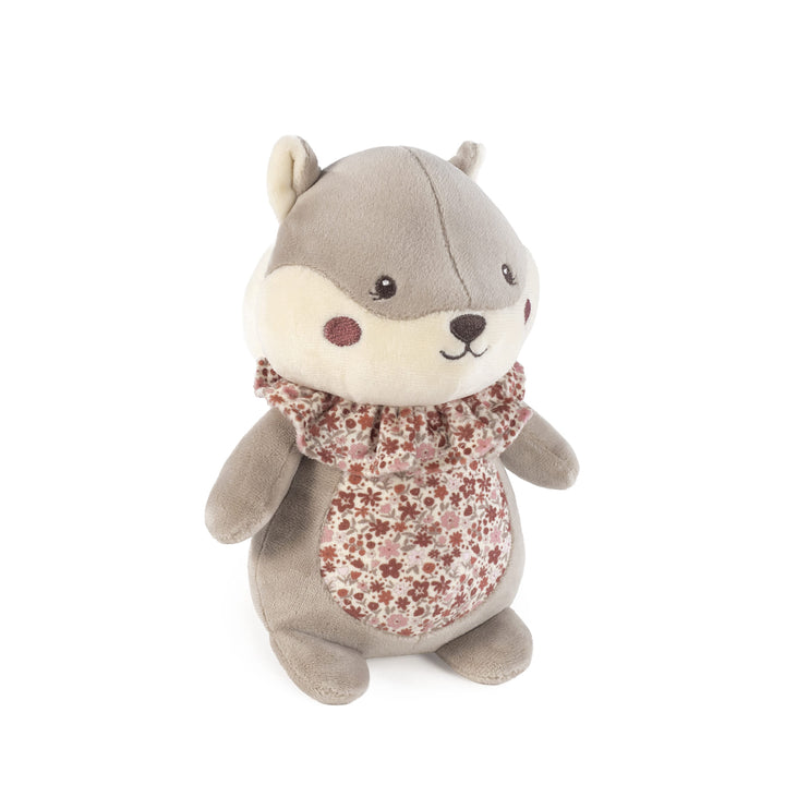 Pasito a Pasito - Soft Toy - Cherry Flowers Squirrel - Mabel & Fox