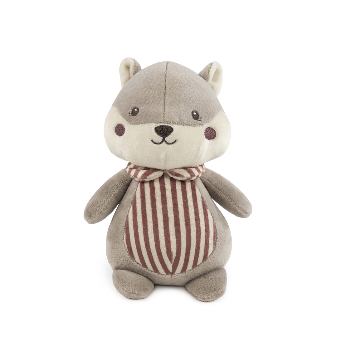 Pasito a Pasito - Soft Toy - Cherry Stripe Squirrel - Mabel & Fox