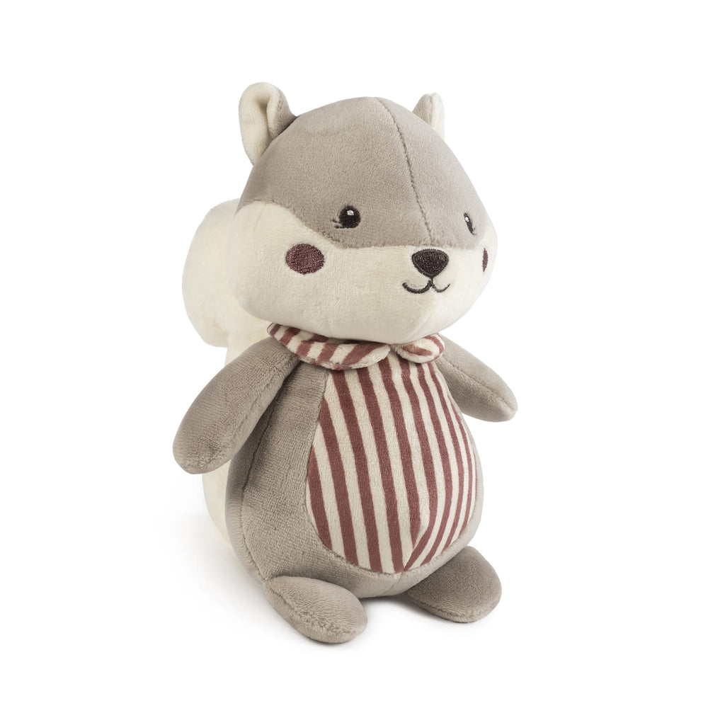 Pasito a Pasito - Soft Toy - Cherry Stripe Squirrel - Mabel & Fox
