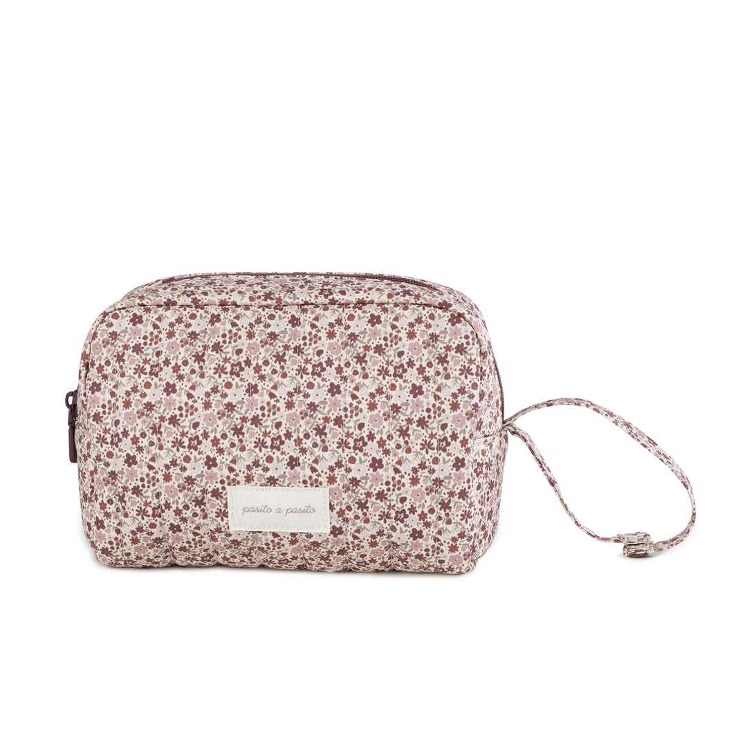 Pasito a Pasito - Toiletry Bag - Cherry Flowers - Mabel & Fox