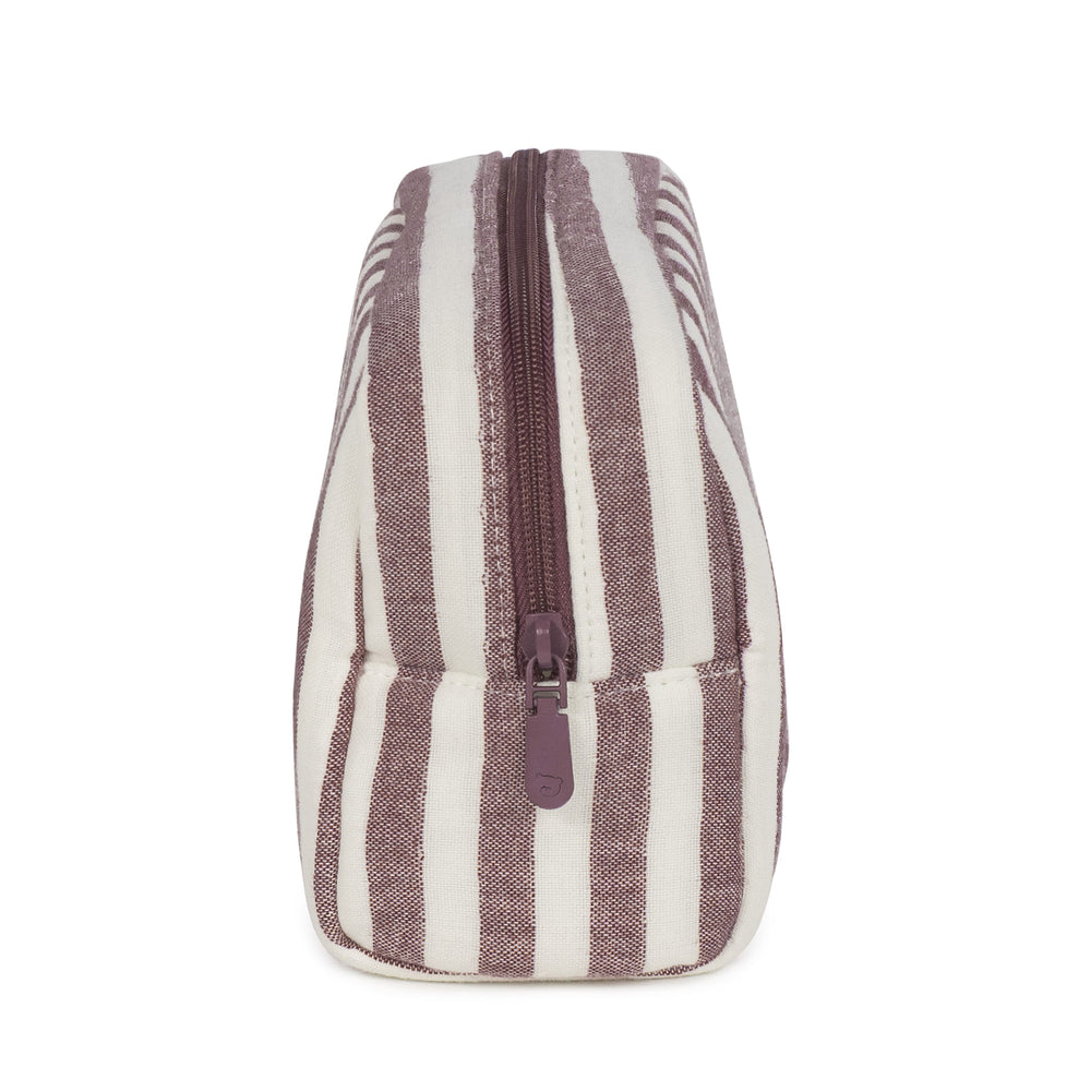 Pasito a Pasito - Toiletry Bag - Cherry Stripes - Mabel & Fox