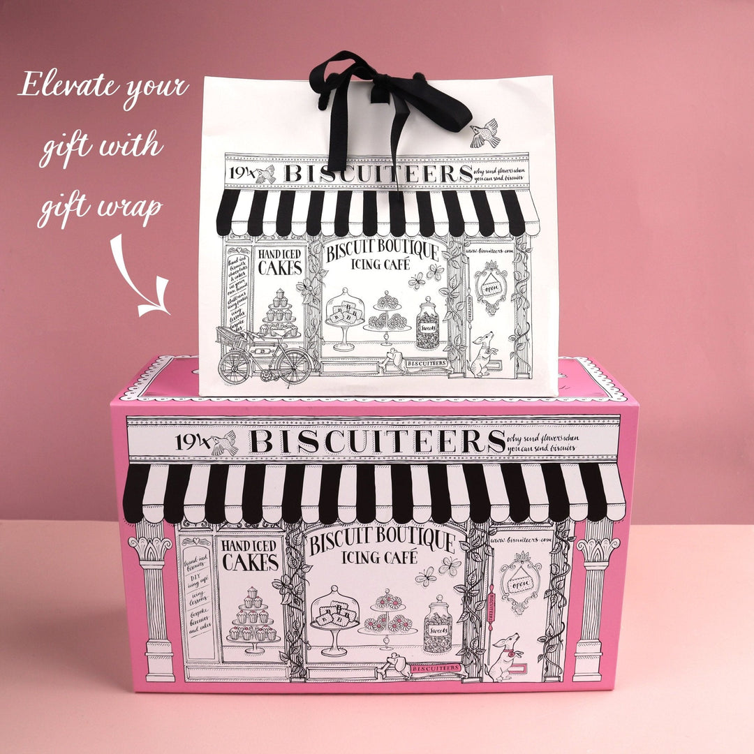 Biscuiteers - Purrfect Party Cats Letterbox Biscuits