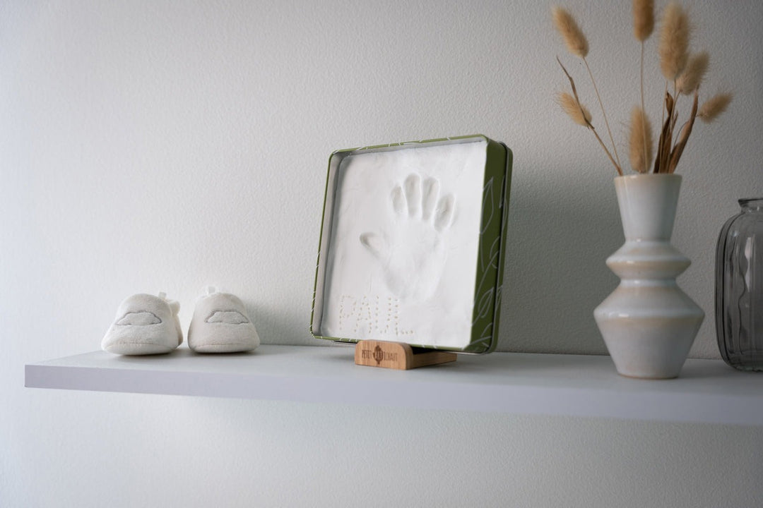 Petit Artichaut - Baby Imprint Box - Olive Tree - Mabel & Fox