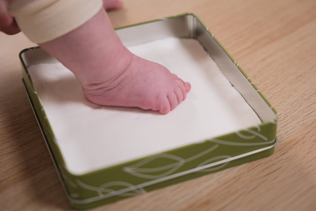 Petit Artichaut - Baby Imprint Box - Olive Tree - Mabel & Fox