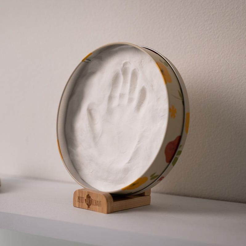 Petit Artichaut - Baby Imprint Round Box - Little Prairie - Mabel & Fox