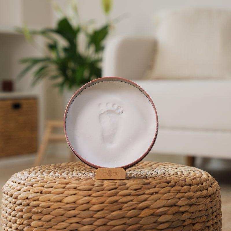 Petit Artichaut - Baby Imprint Round Box - Rainbow Terracotta - Mabel & Fox