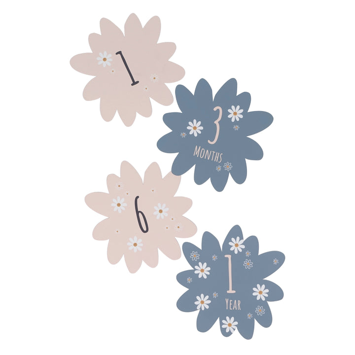 Petit Artichaut – Birth Gift Set – Daisy Blue - Mabel & Fox