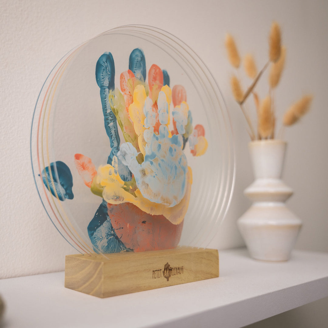 Petit Artichaut - Hand Print Kit - Family Colours - Mabel & Fox