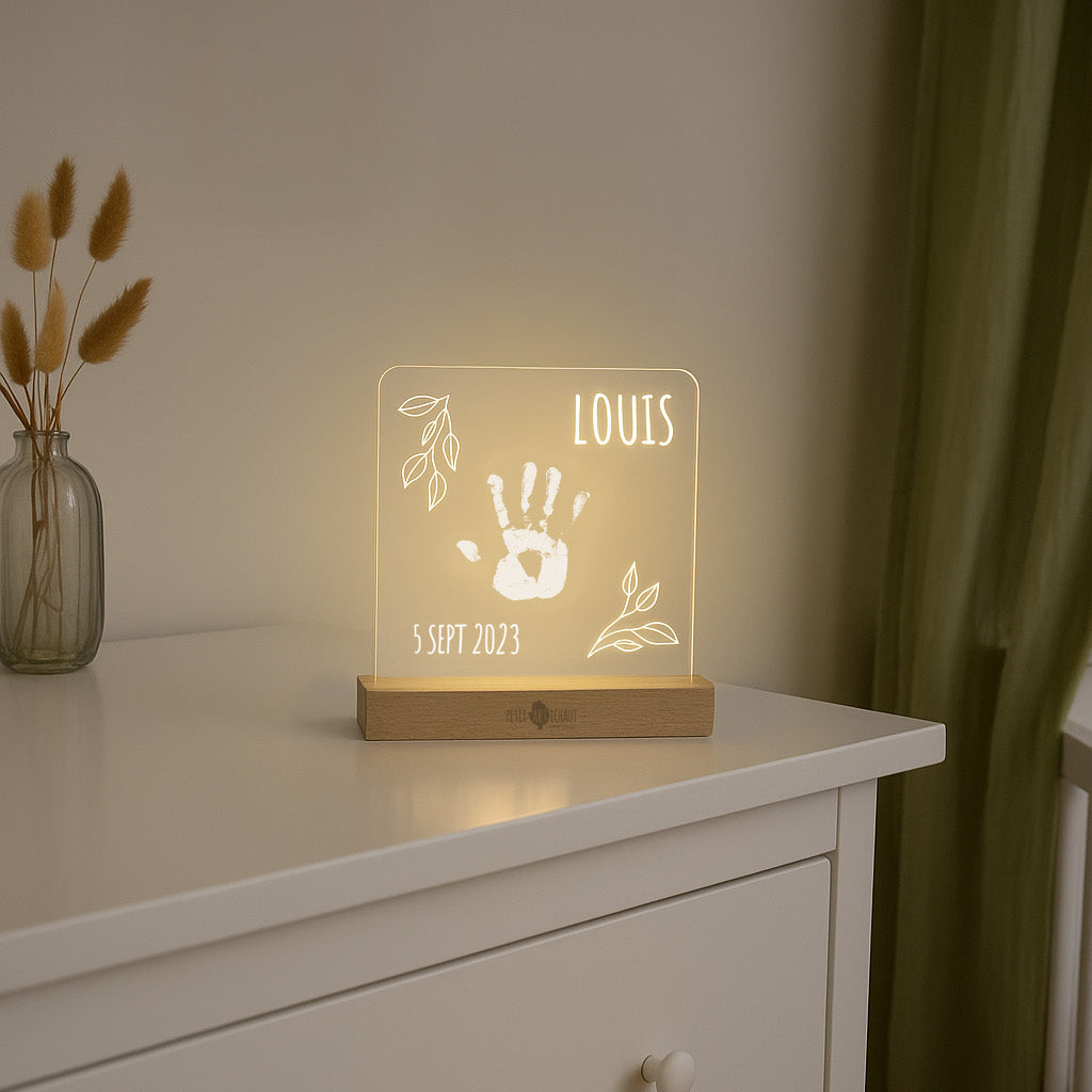 Petit Artichaut – Illuminated Frame – Olive Tree - Mabel & Fox