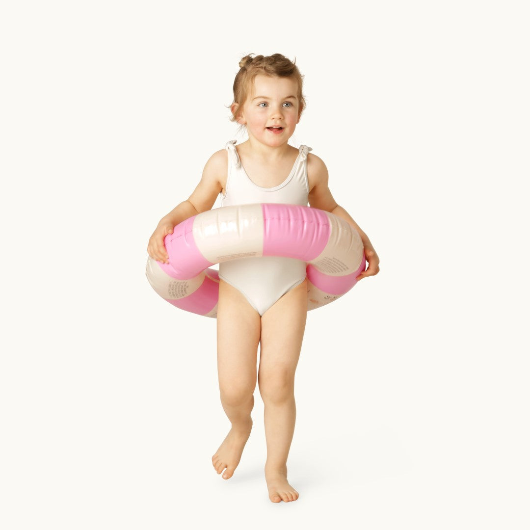 Petites Pommes – Olivia Swim Ring – Bubblegum – 1Y–3Y / 45cm - Mabel & Fox
