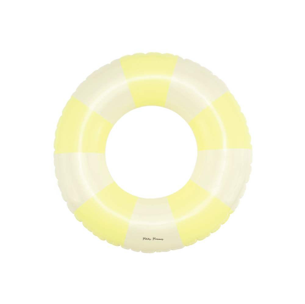 Petites Pommes – Olivia Swim Ring – Pastel Yellow – 1Y–3Y / 45cm - Mabel & Fox