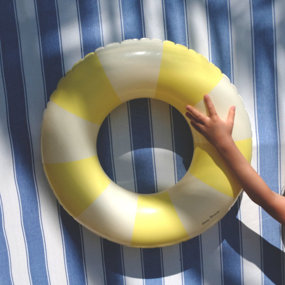 Petites Pommes – Olivia Swim Ring – Pastel Yellow – 1Y–3Y / 45cm - Mabel & Fox