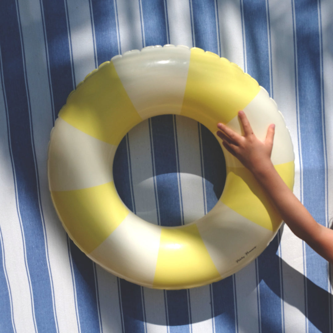 Petites Pommes – Olivia Swim Ring – Pastel Yellow – 1Y–3Y / 45cm - Mabel & Fox