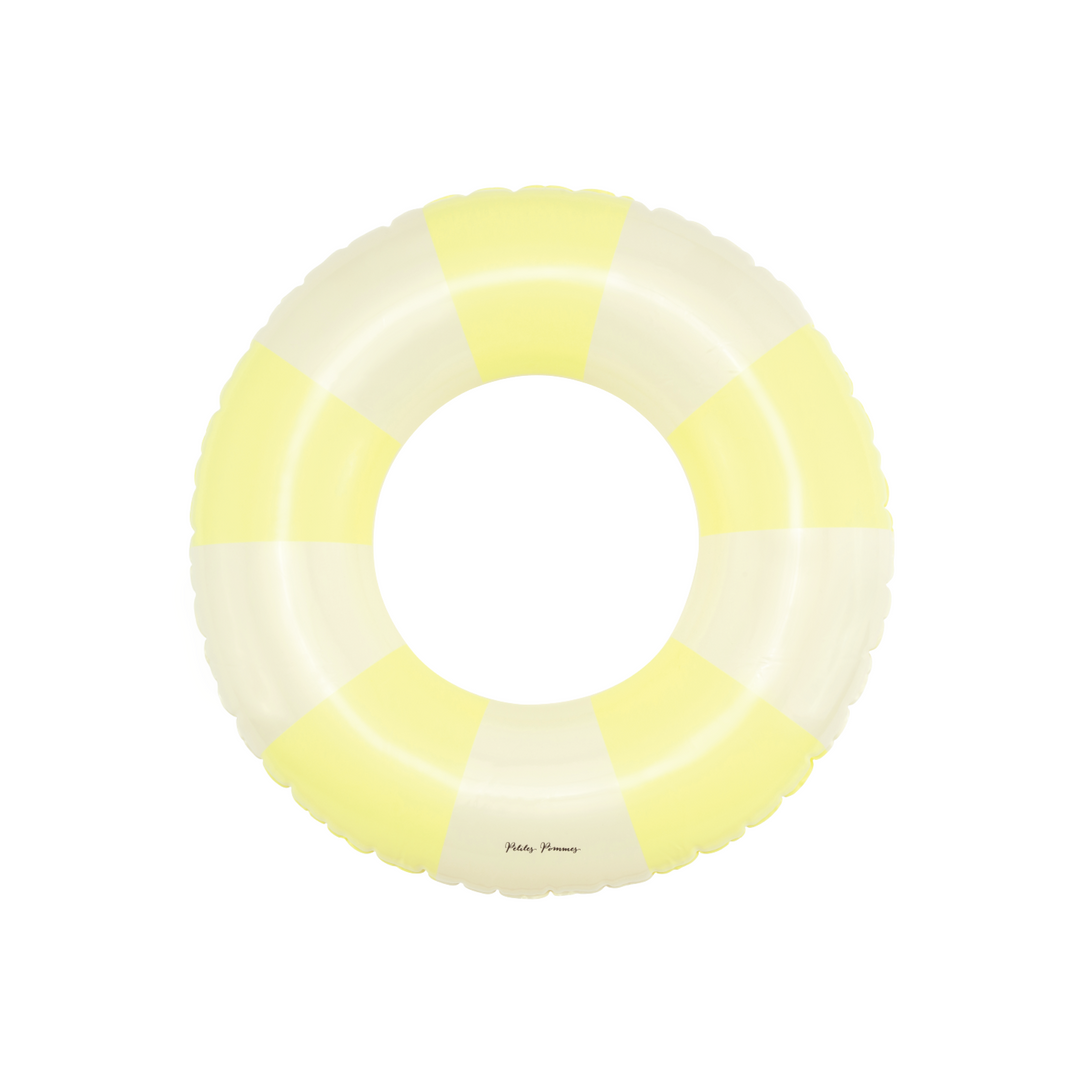 Petites Pommes – Olivia Swim Ring – Pastel Yellow – 1Y–3Y / 45cm - Mabel & Fox