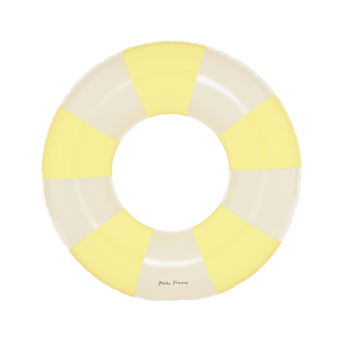 Petites Pommes – Olivia Swim Ring – Pastel Yellow – 1Y–3Y / 45cm - Mabel & Fox
