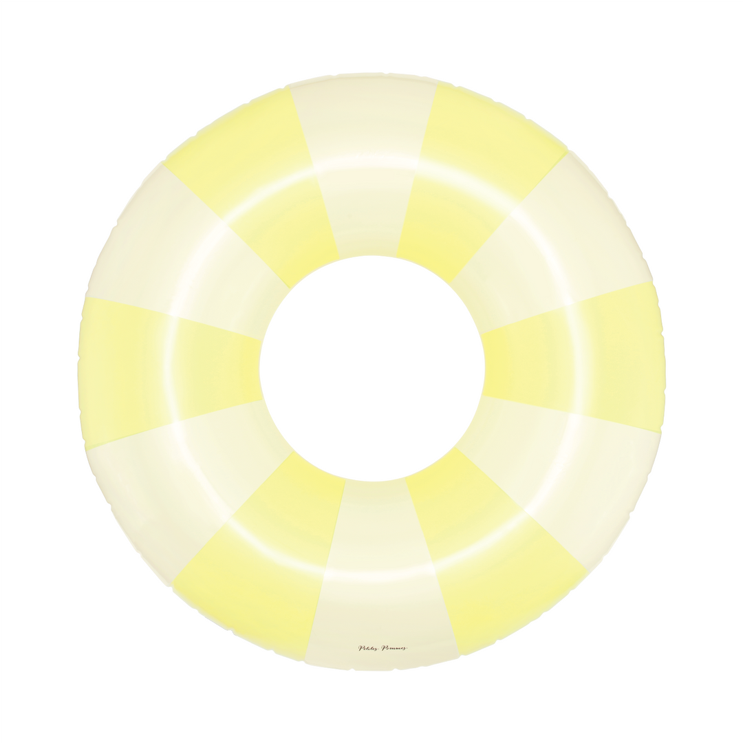 Petites Pommes – Olivia Swim Ring – Pastel Yellow – 1Y–3Y / 45cm - Mabel & Fox