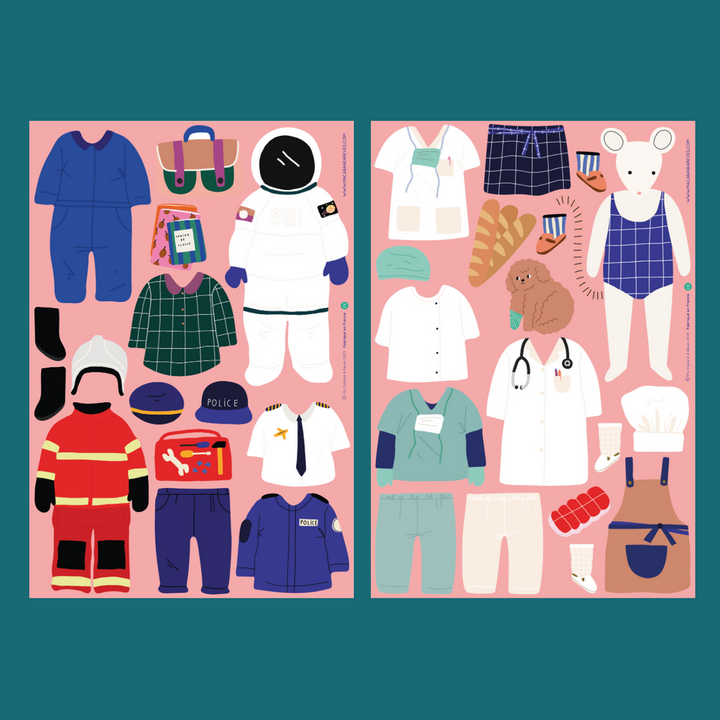 Ma Cabane À Rêves - Magnetic Game - Jobs (Mouse)