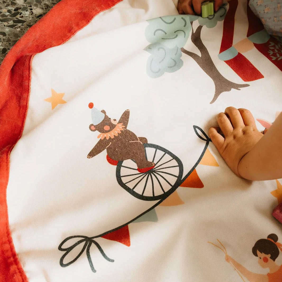 Play & Go - Activity Play Mat & Storage Bag - Circus - Mabel & Fox