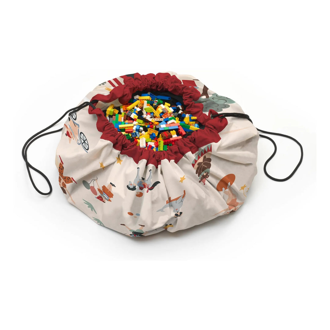 Play & Go - Activity Play Mat & Storage Bag - Circus - Mabel & Fox