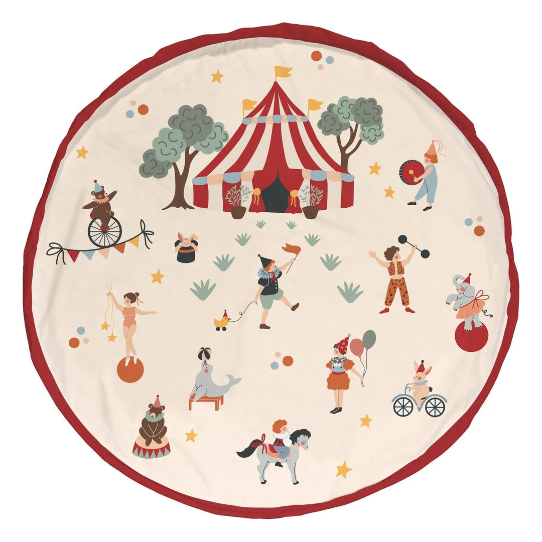 Play & Go - Activity Play Mat & Storage Bag - Circus - Mabel & Fox