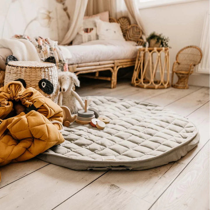 Play & Go - Activity Play Mat & Storage Bag - Meadow Green - Mabel & Fox