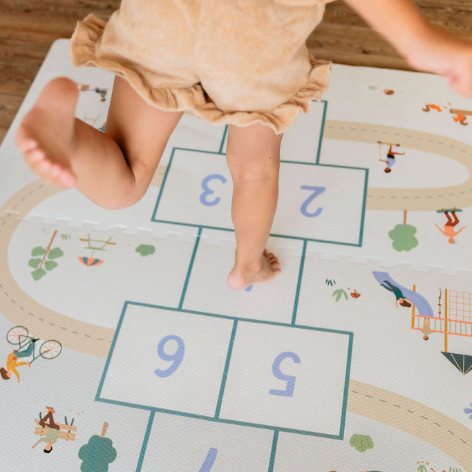 Play & Go - Activity Playmat - Hopscotch - Mabel & Fox