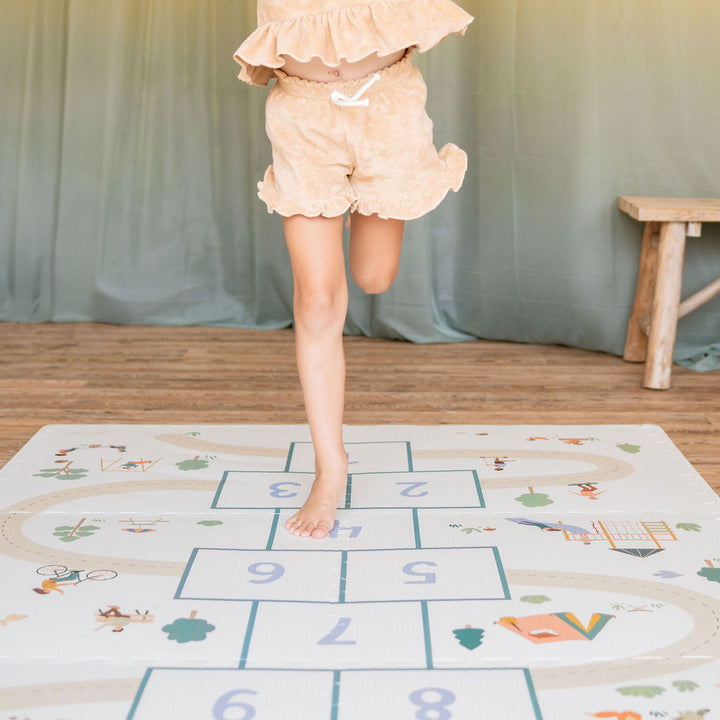 Play & Go - Activity Playmat - Hopscotch - Mabel & Fox