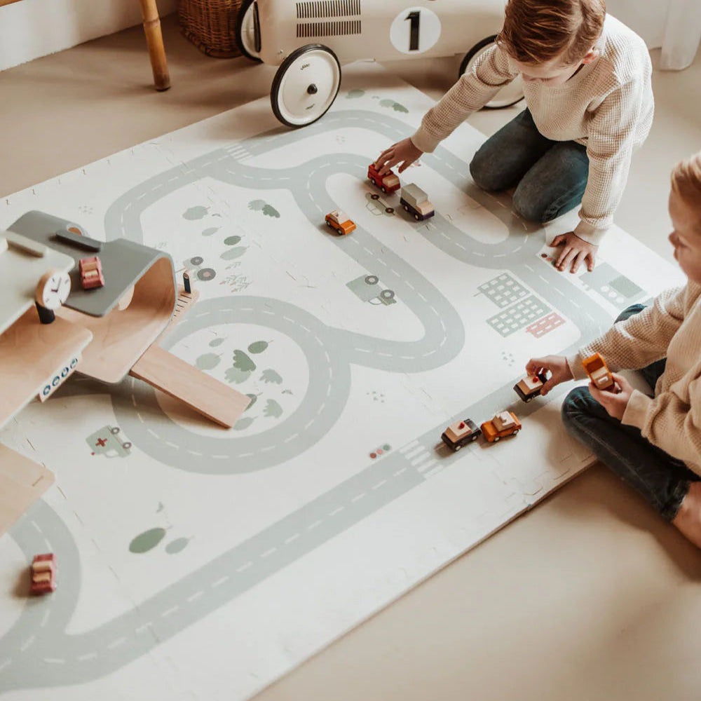 Play & Go - 3 in 1 Activity Playmat - Roadmap Design - Mabel & Fox