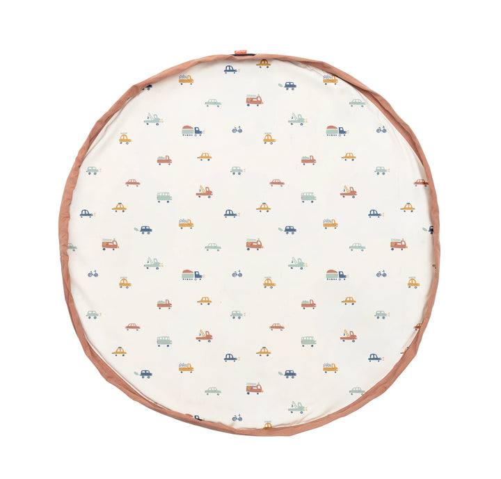 Play & Go - Original Play Mat & Storage Bag - Big Cars - Mabel & Fox