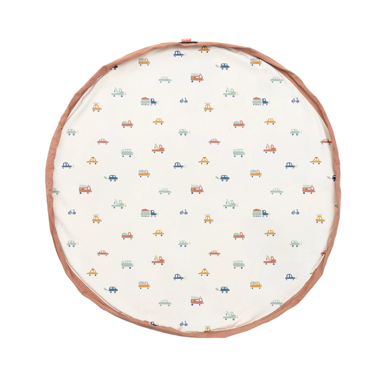 Play & Go - Original Play Mat & Storage Bag - Big Cars - Mabel & Fox