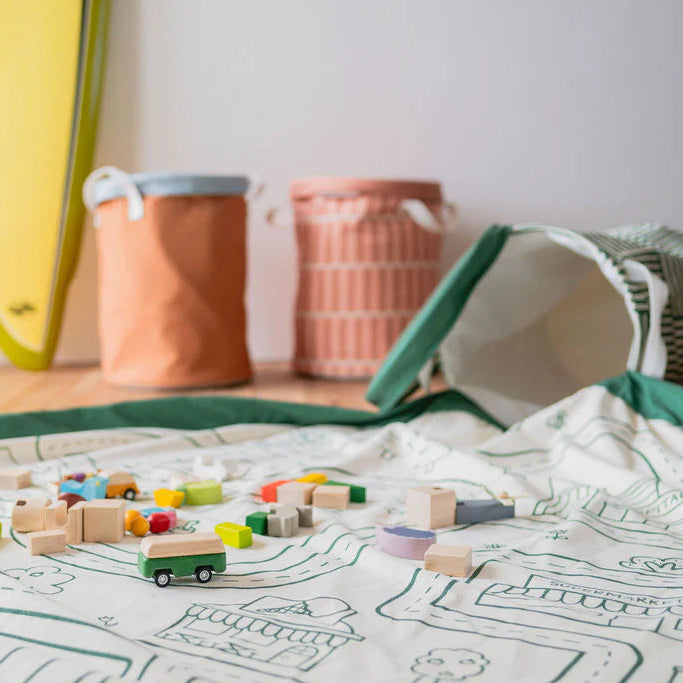 Play & Go - Playmat & Toy Basket - Roadmap - Mabel & Fox