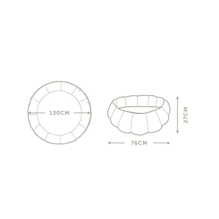 Play & Go - Soft Bloom Playmat - Moon - Mabel & Fox