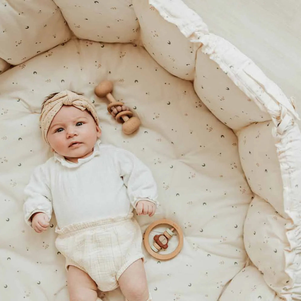 Play & Go - Soft Bloom Playmat - Moon - Mabel & Fox